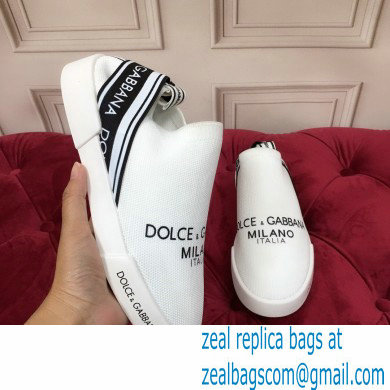 Dolce & Gabbana Slip On Sneakers with Logo 07 2021